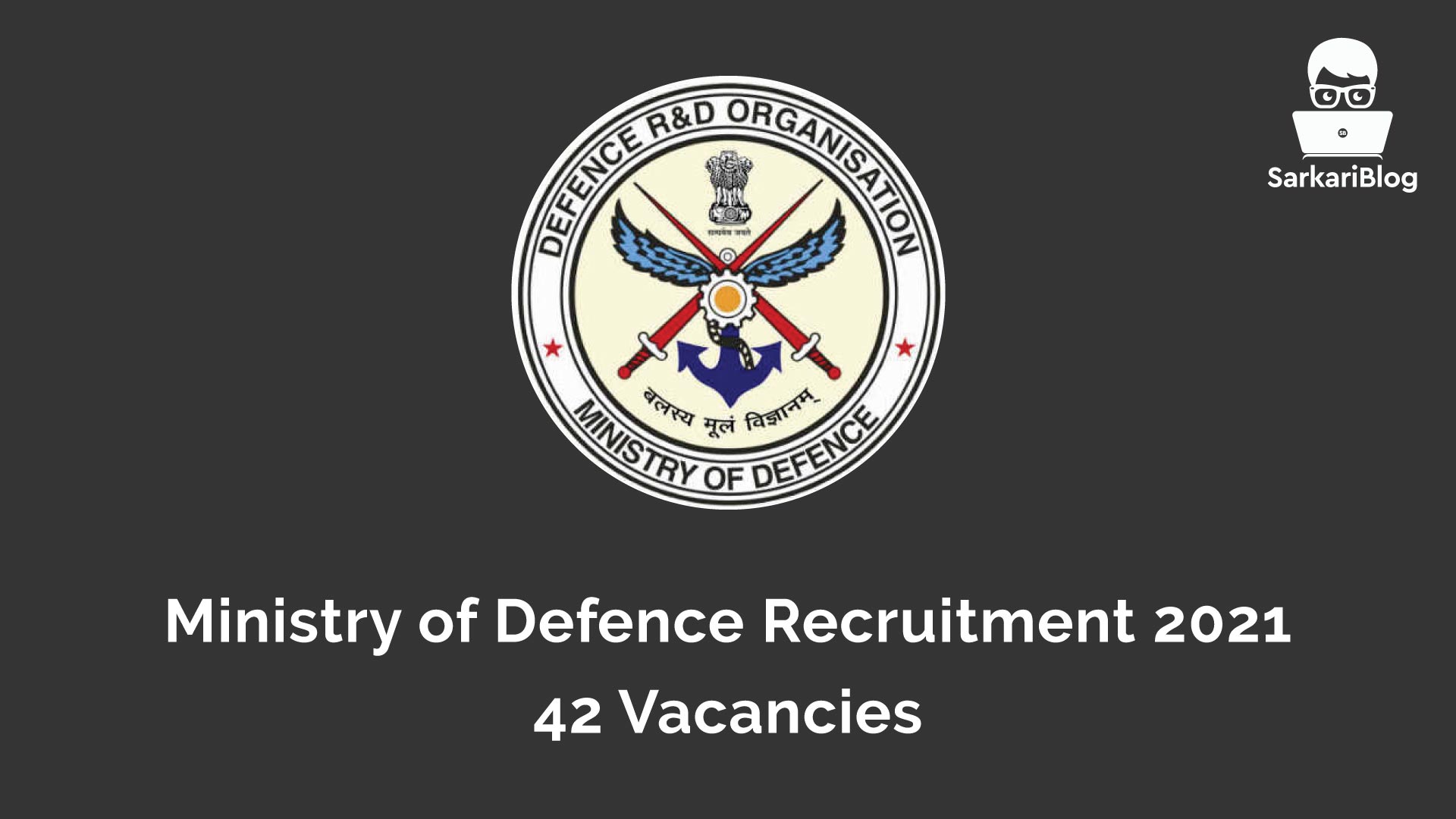 Ministry-of-Defence-Recruitment-2021,-42-Vacancies