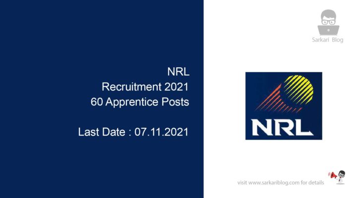 NRL Recruitment 2021, 60 Apprentice Posts