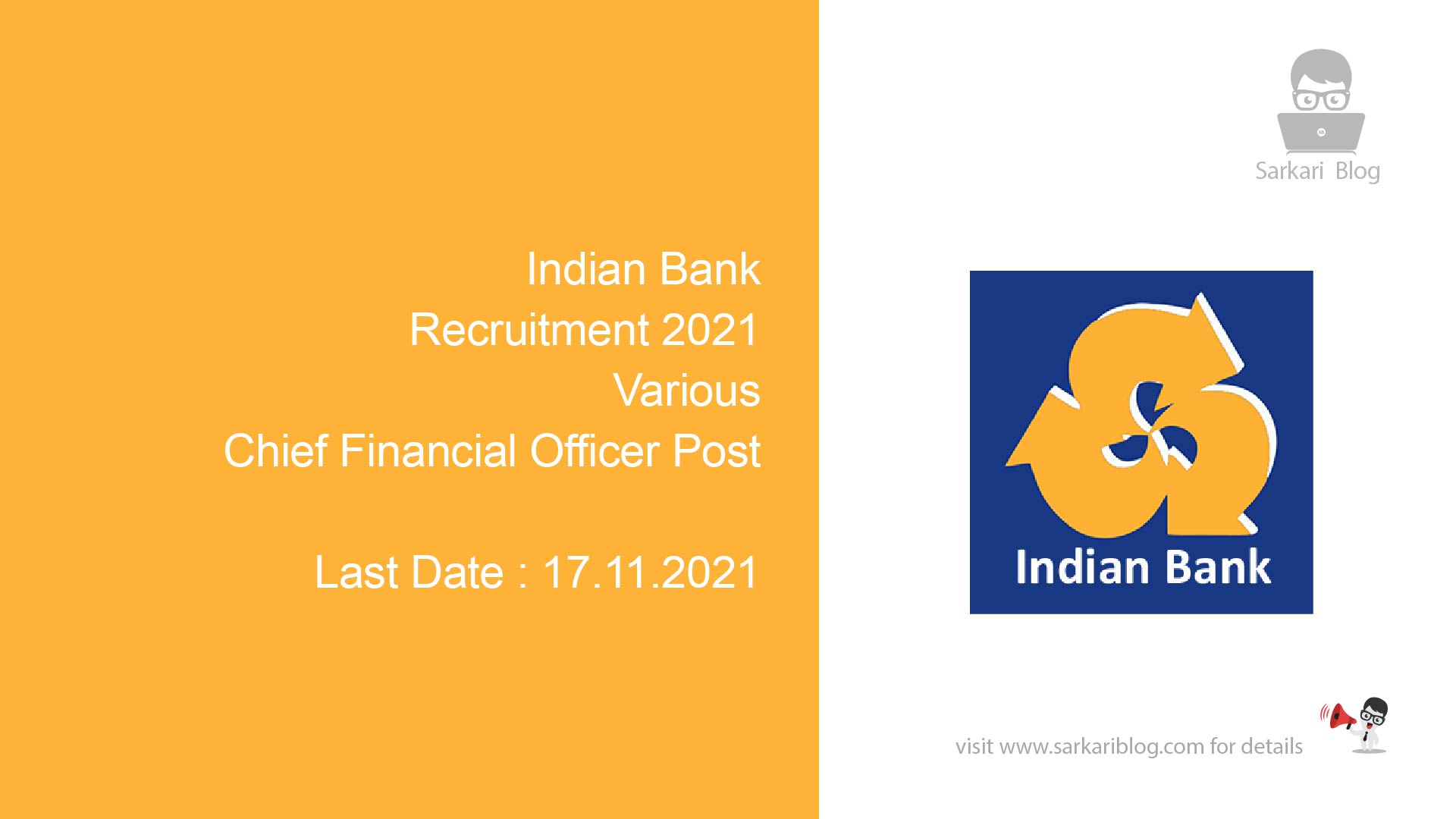 Indian Bank Recruitment 2021