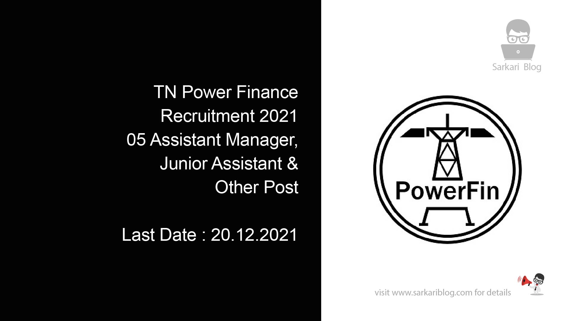 TN Power Finance Recruitment 2021