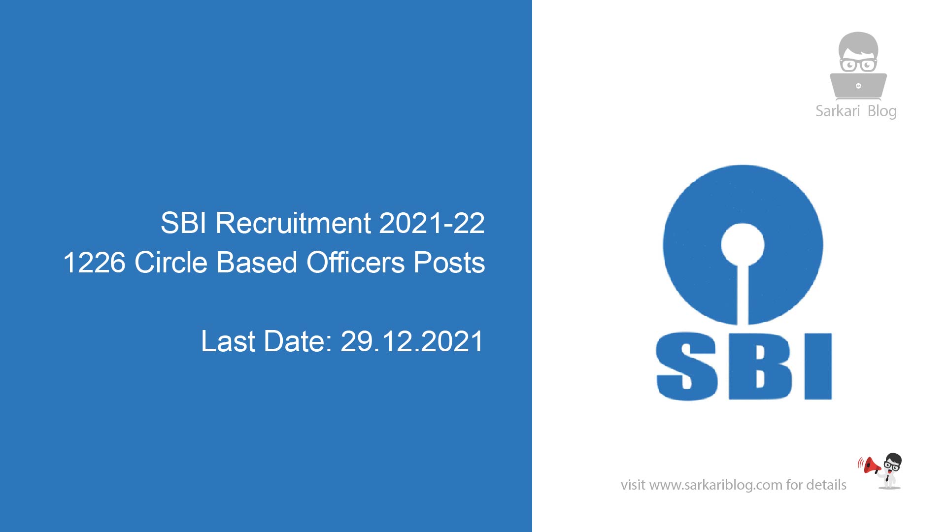 SBI Recruitment 2021-22