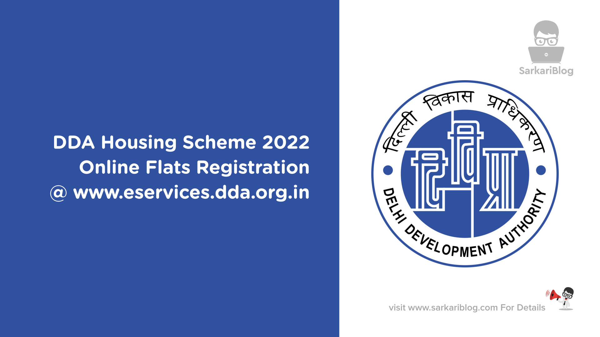 DDA Housing Scheme 2022 Online Flats Registration