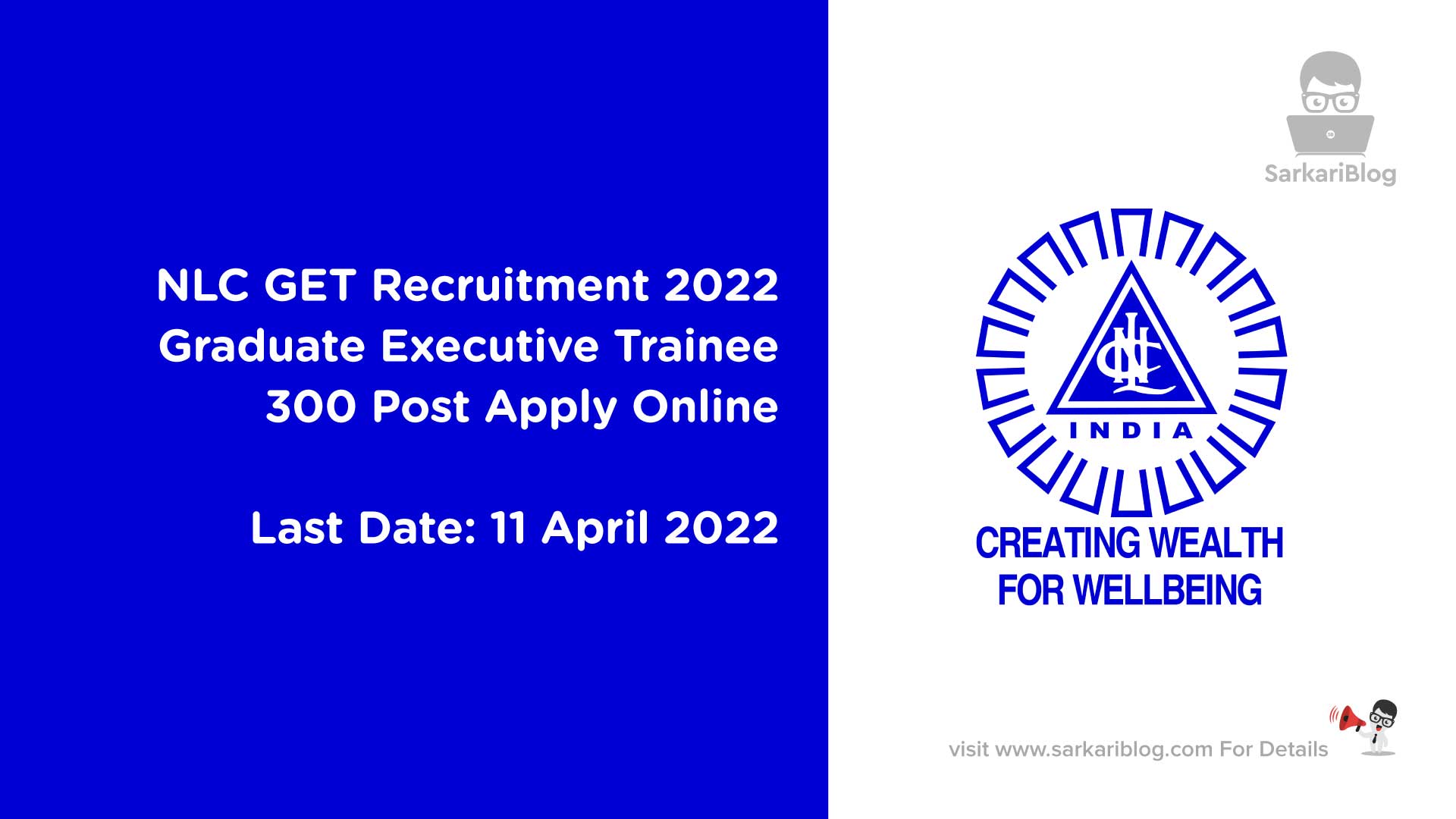NLC GET Recruitment 2022 Graduate Executive Trainee 300 Post Apply Online