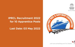 IPRCL Recruitment 2022 – for 10 Apprentice Posts Apply Now