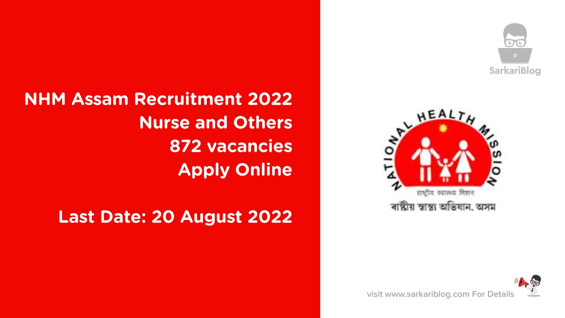 NHM Assam Recruitment 2022