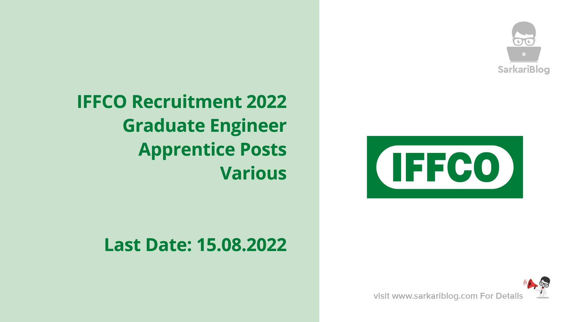 IFFCO GEA Recruitment 2022