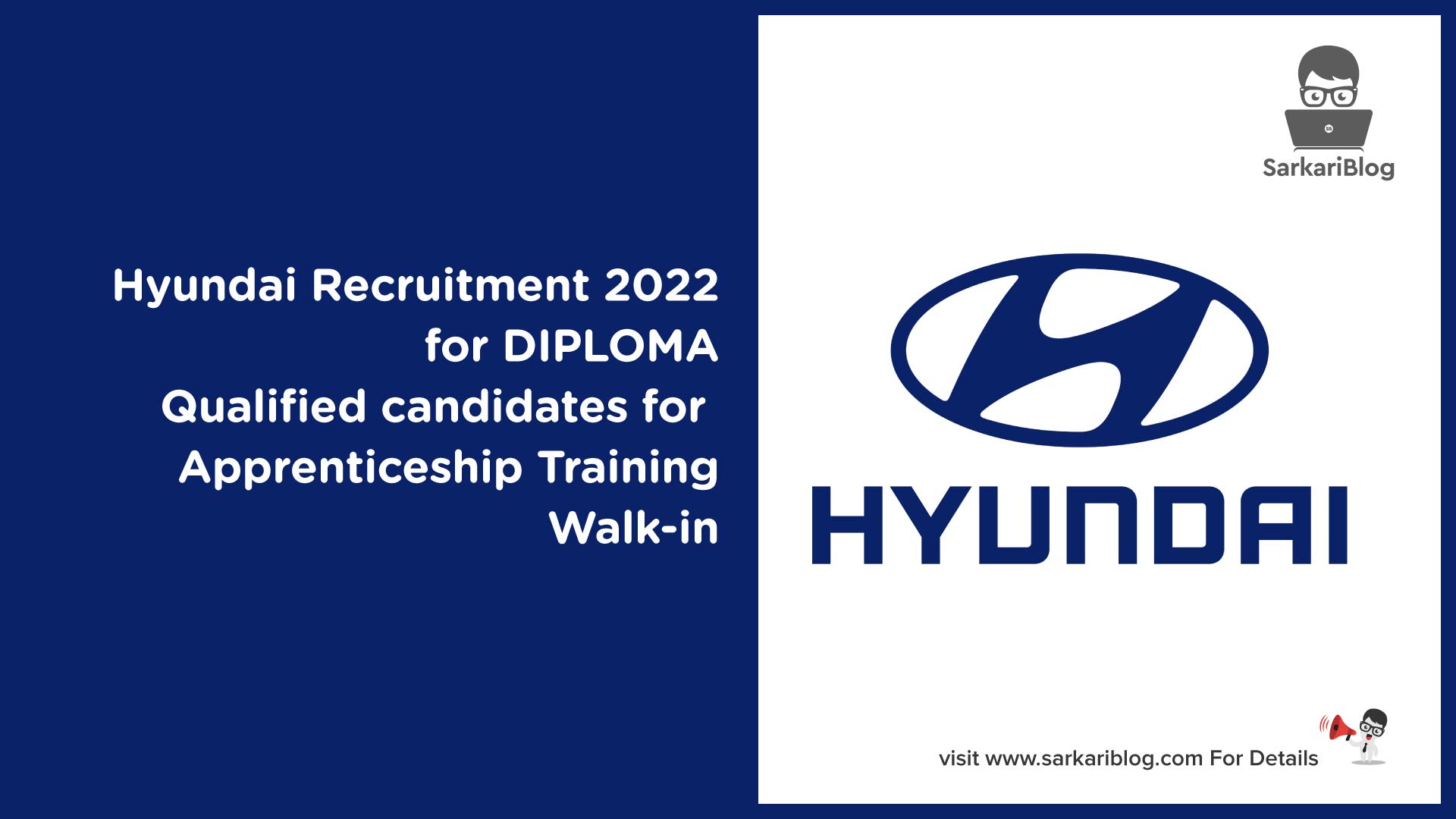 Hyundai Recruitment 2022
