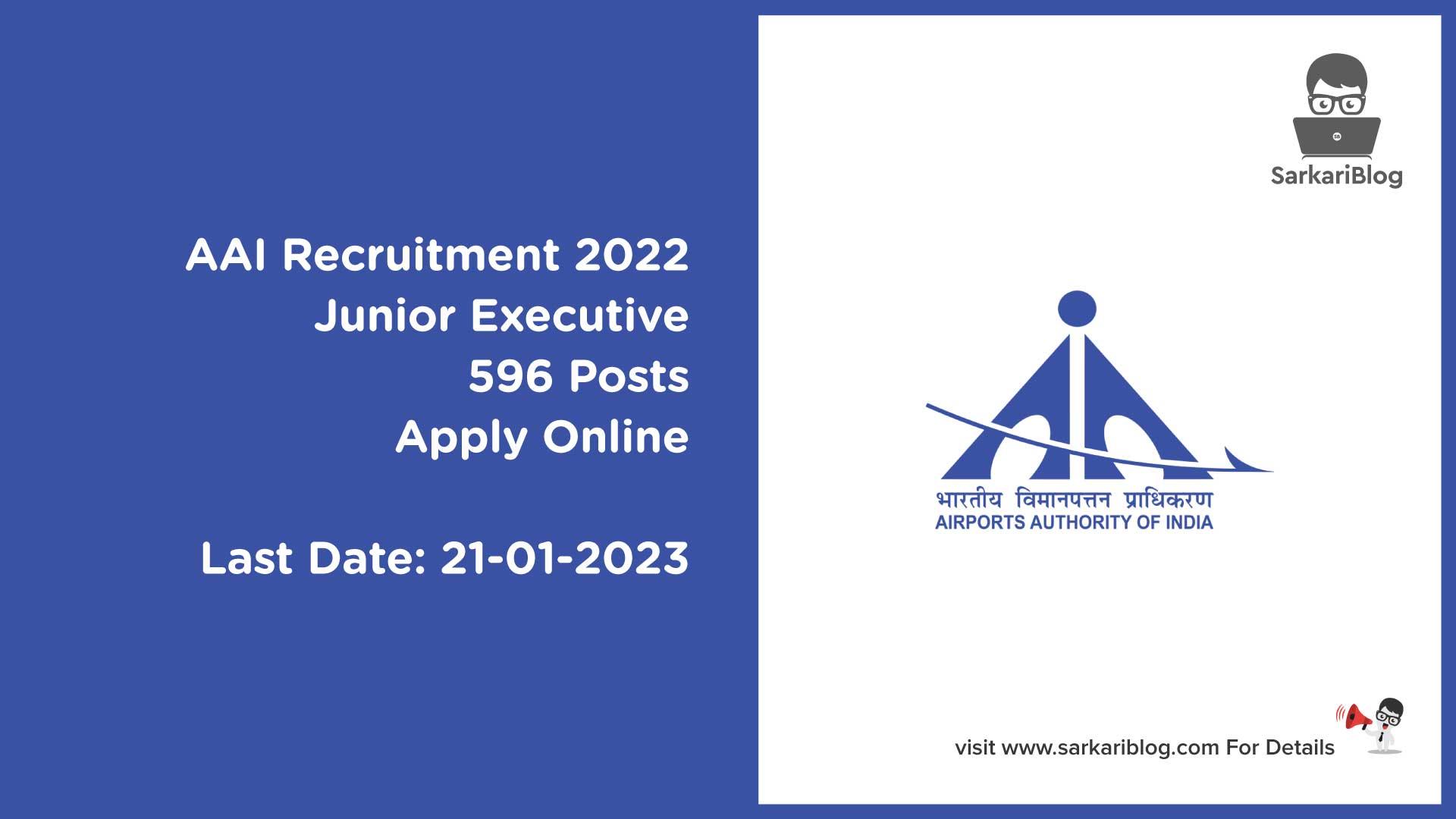 AAI JE Recruitment 2022