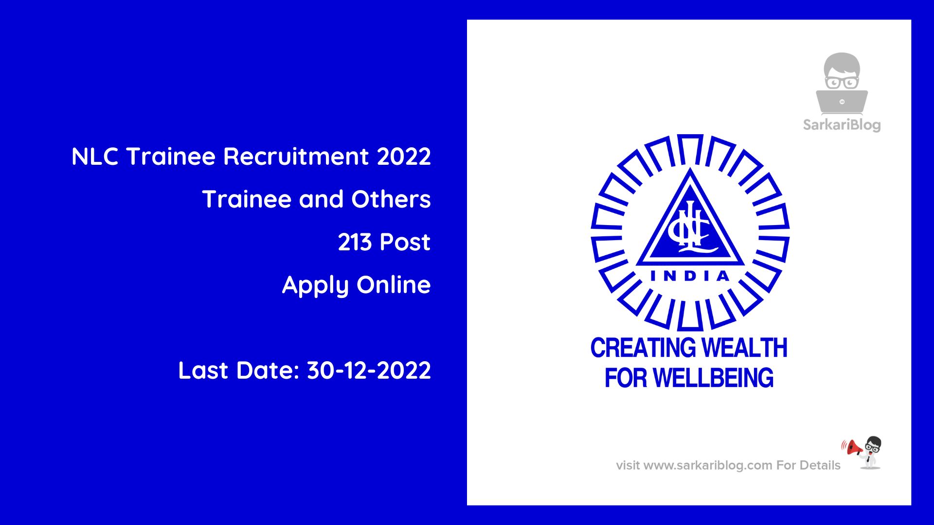 NLC Trainee Recruitment 2022