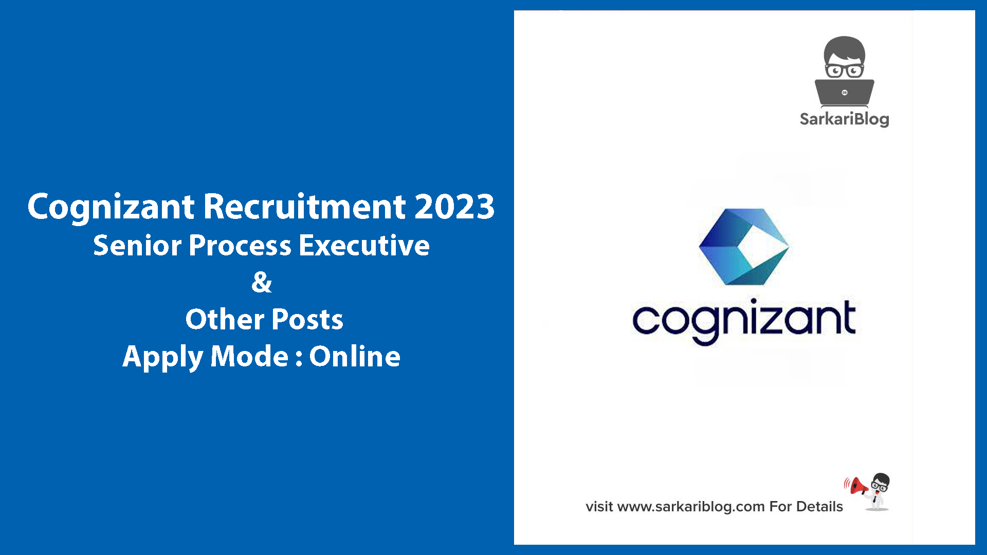 Cognizant Recruitment 2023