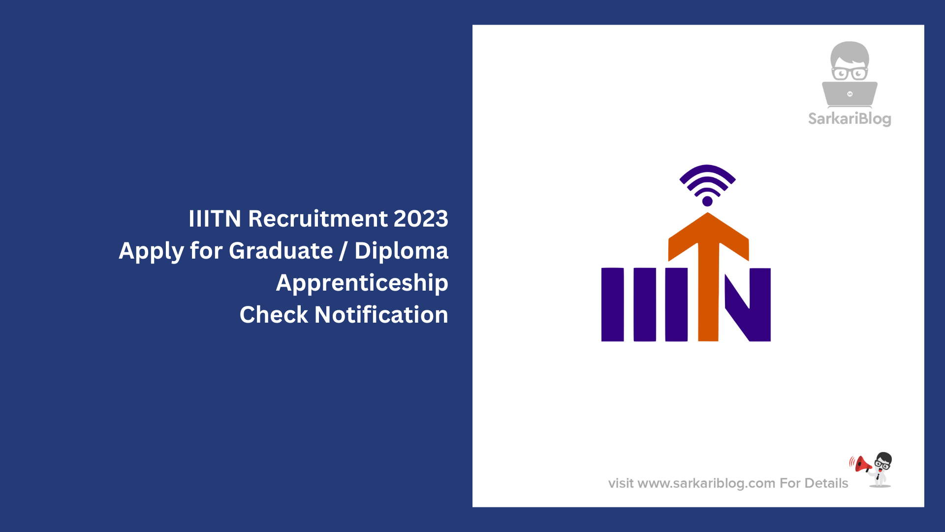 IIITN Apprentice Recruitment 2023
