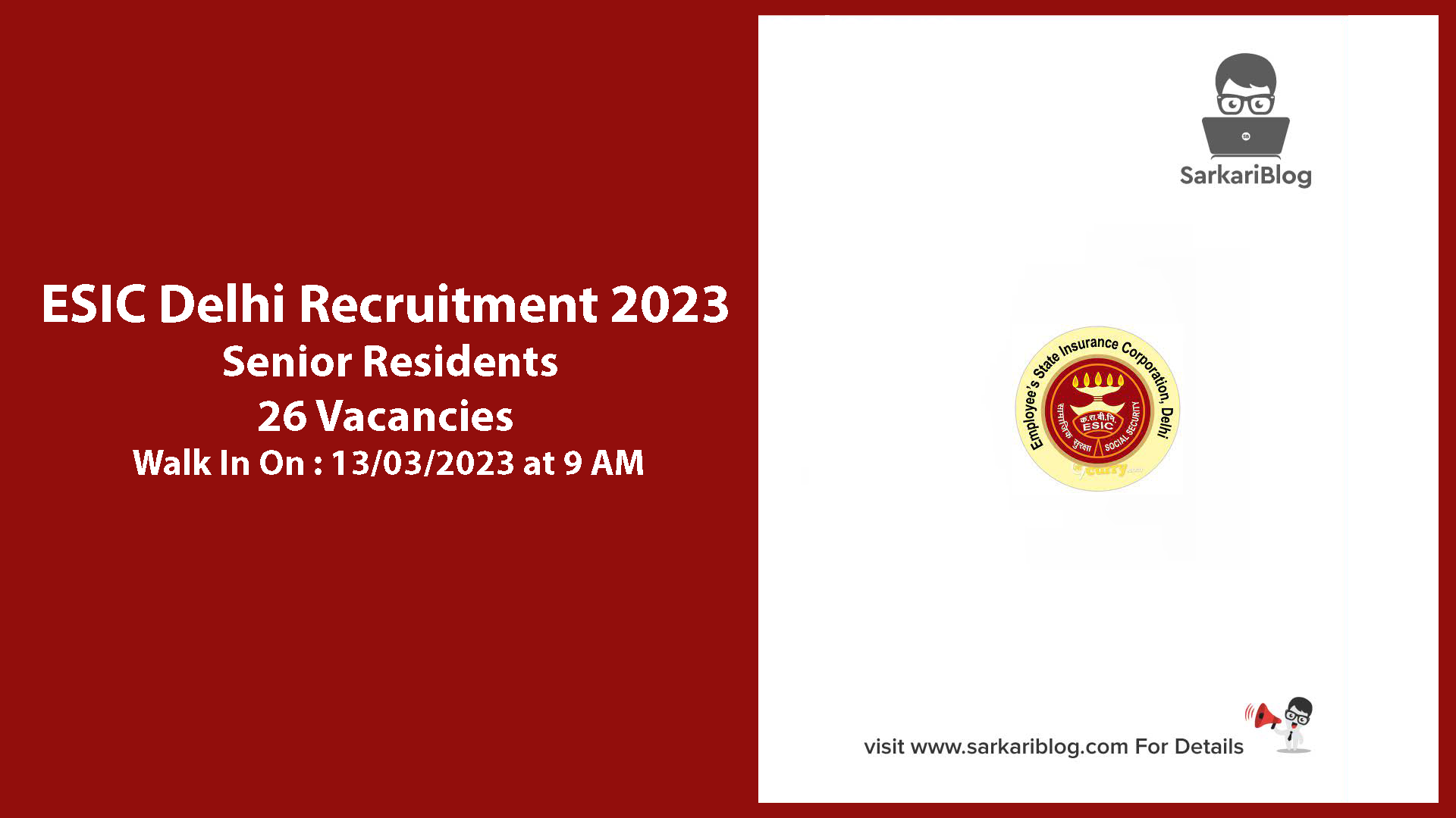 ESIC Delhi Recruitment 2023png