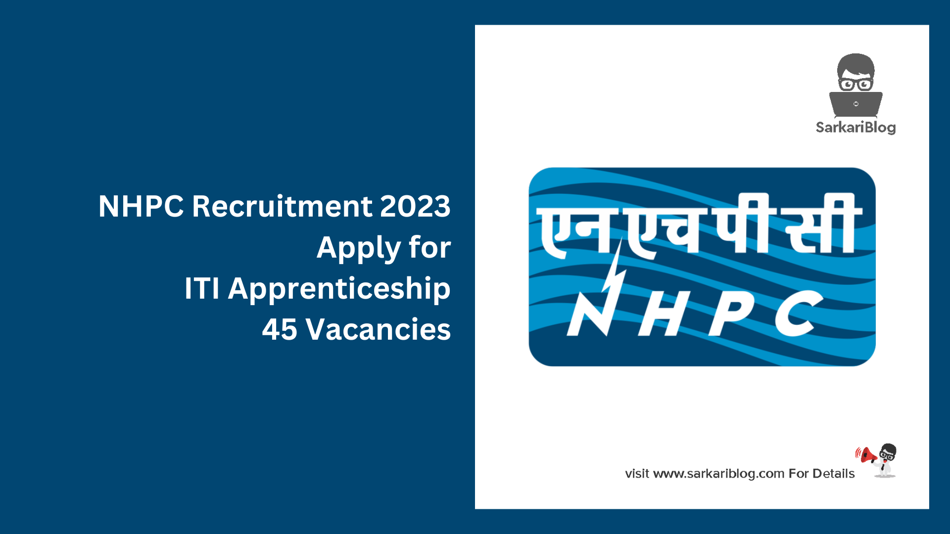 NHPC ITI Apprenticeship Recruitment 2023