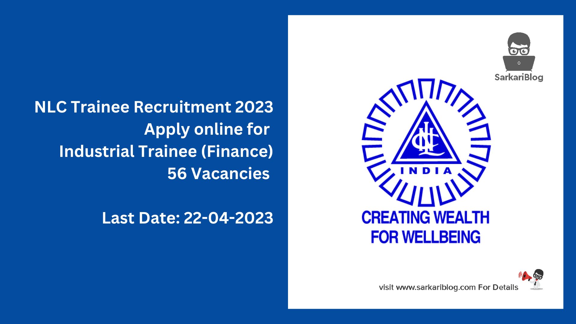 NLC Trainee Recruitment 2023