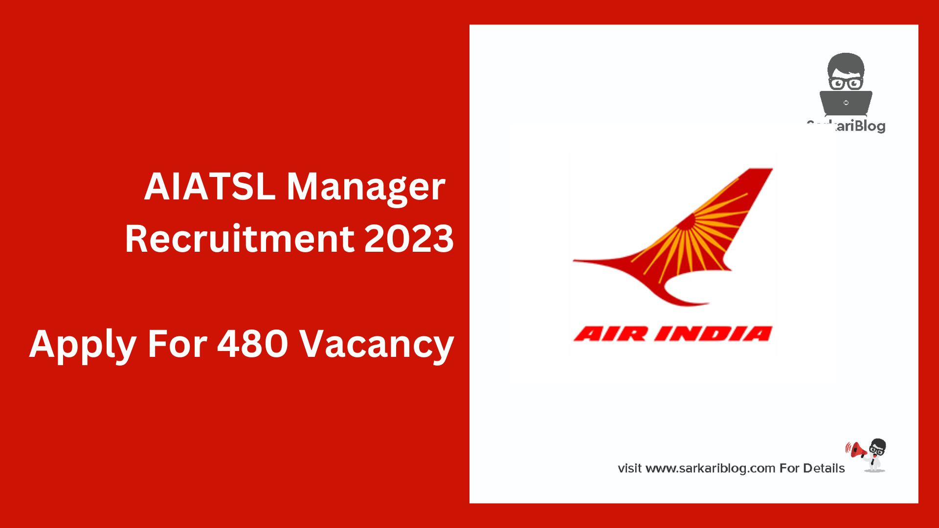 AIATSL Manager Recruitment 2023