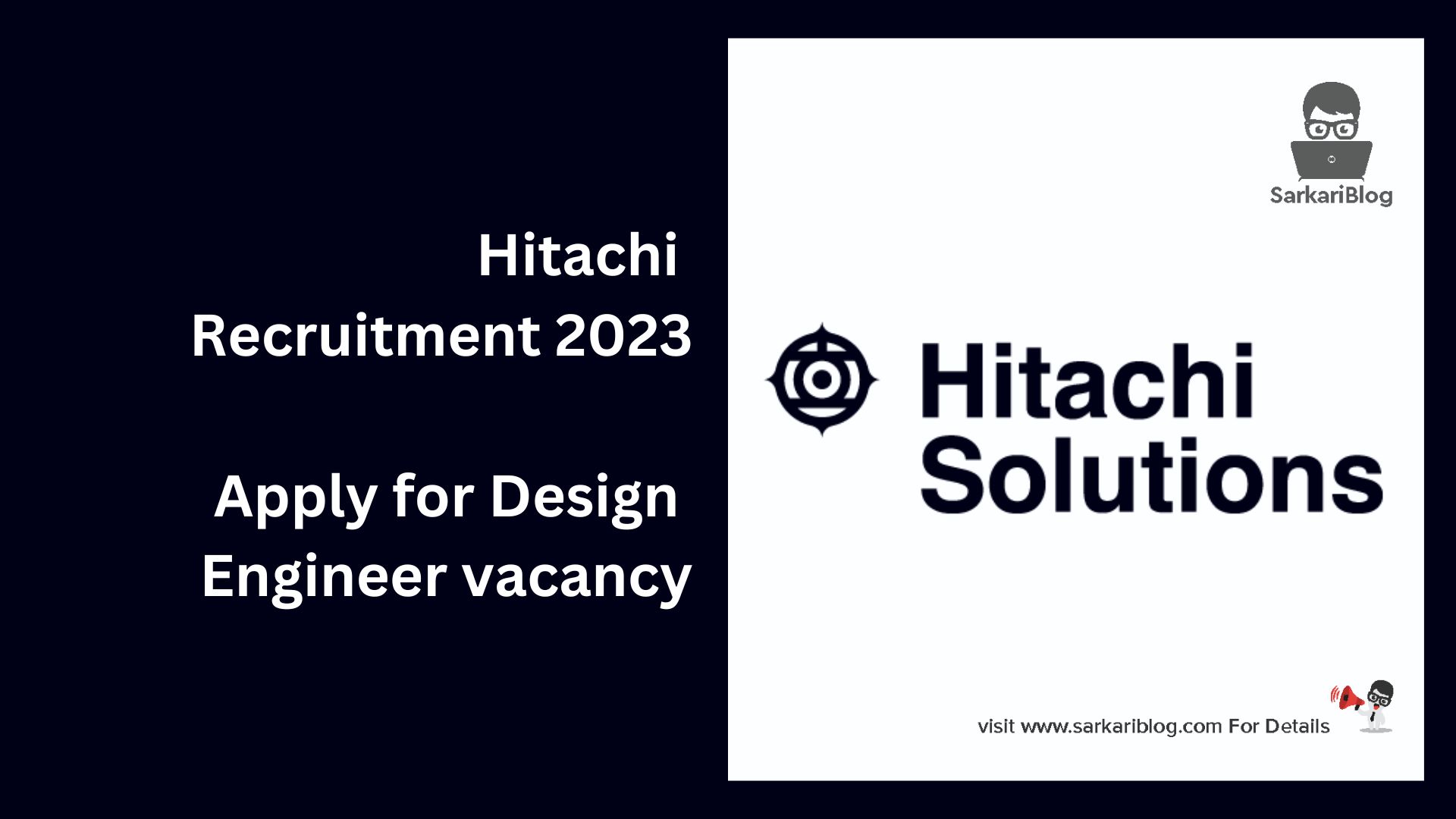 Hitachi Recruitment 2023