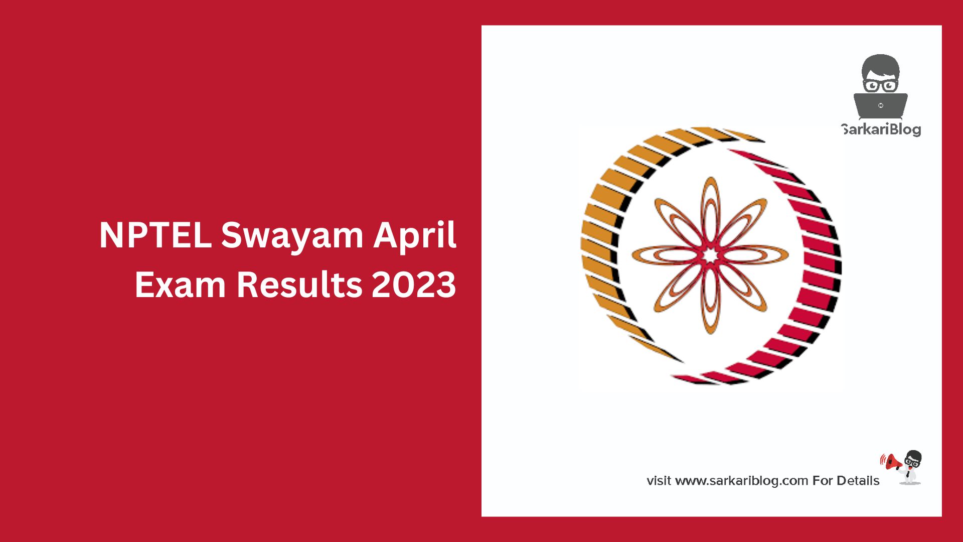 NPTEL Swayam April Exam Results 2023
