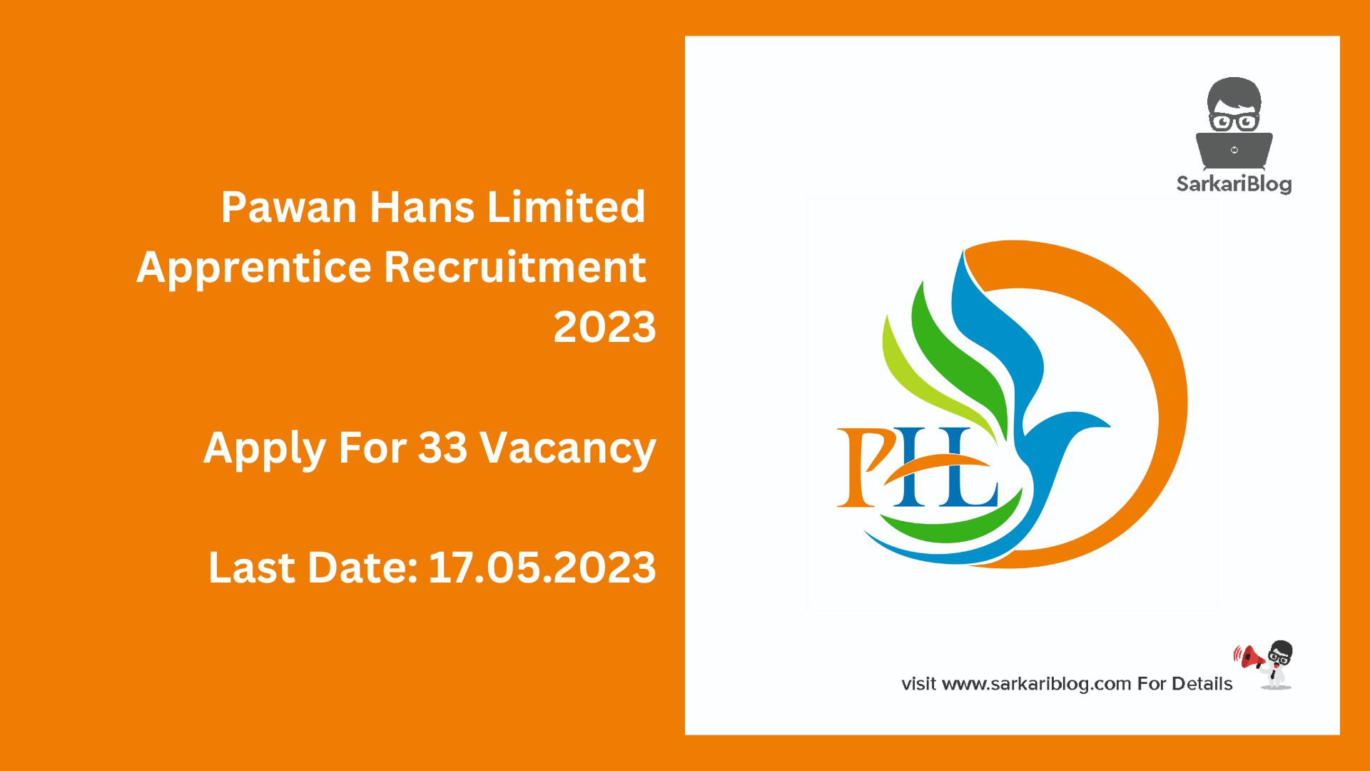 Pawan Hans Limited Apprentice Recruitment 2023