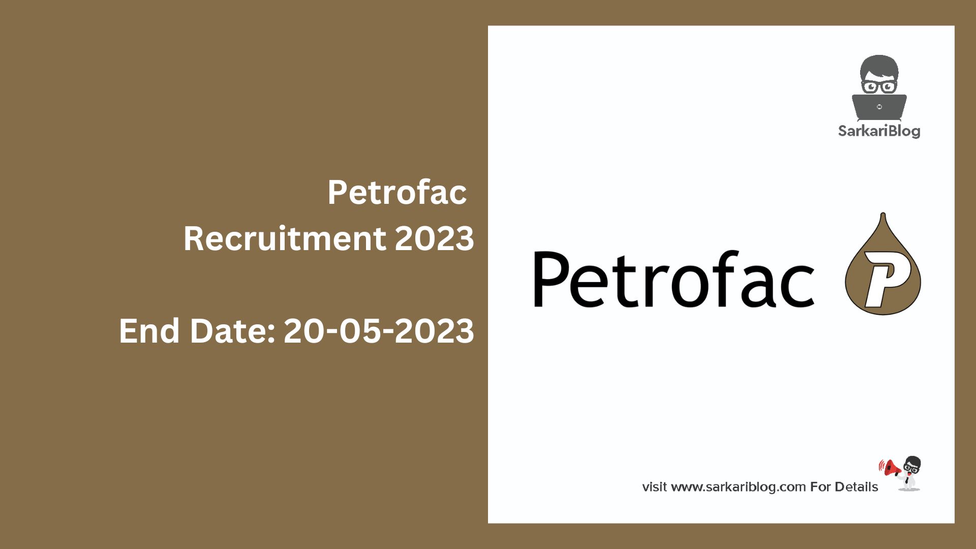 Petrofac Recruitment 2023