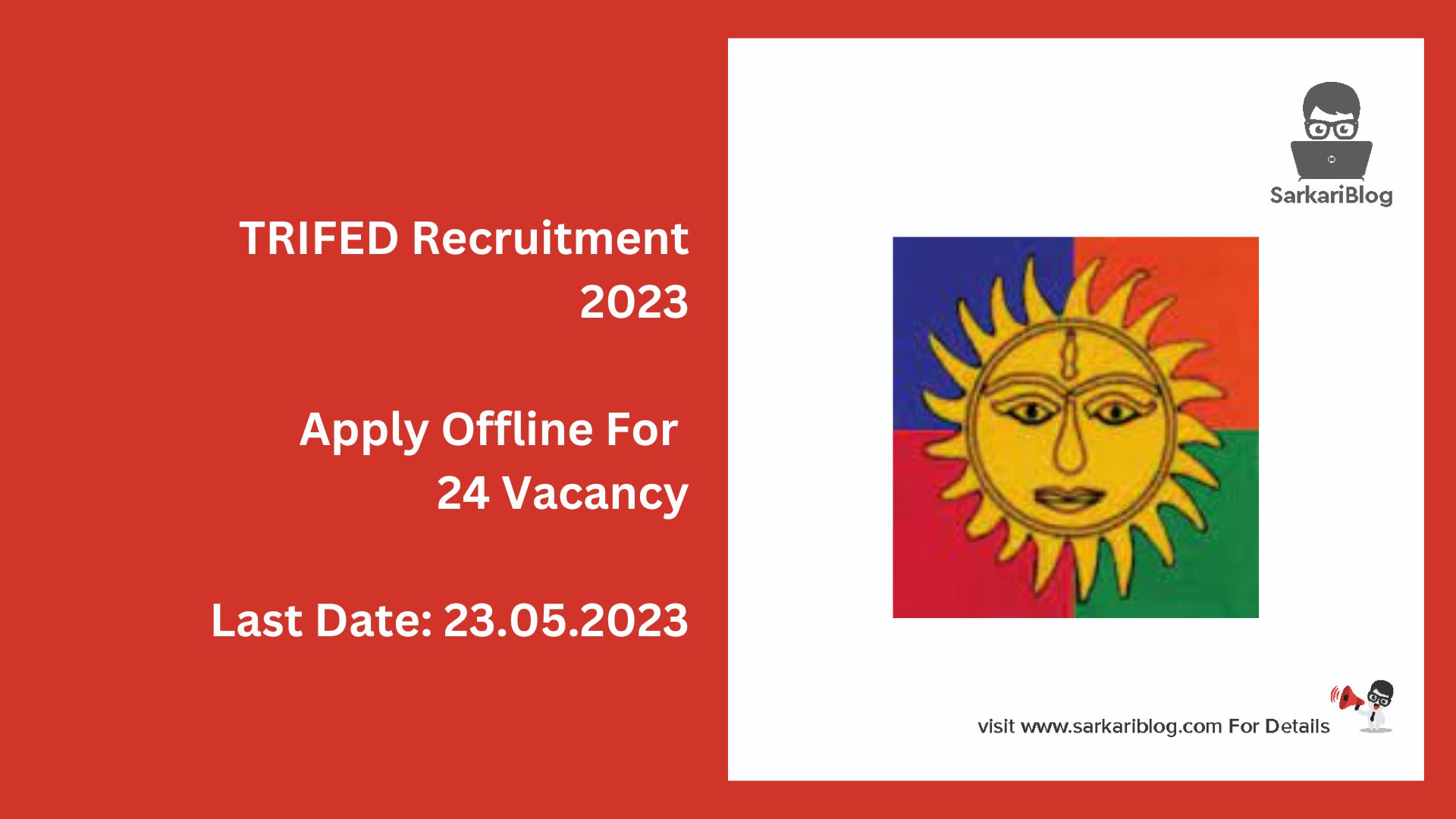 TRIFED Recruitment 2023