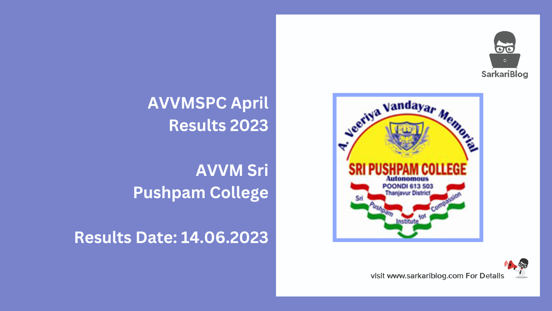 AVVMSPC April Results 2023