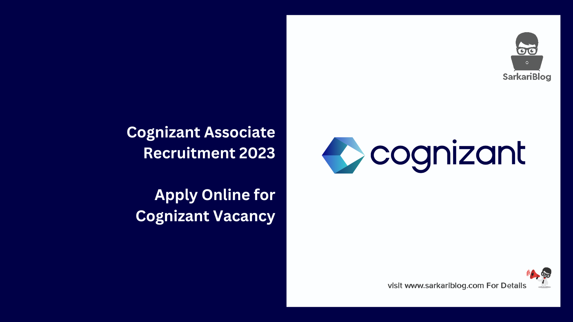 Cognizant Associate Recruitment 2023