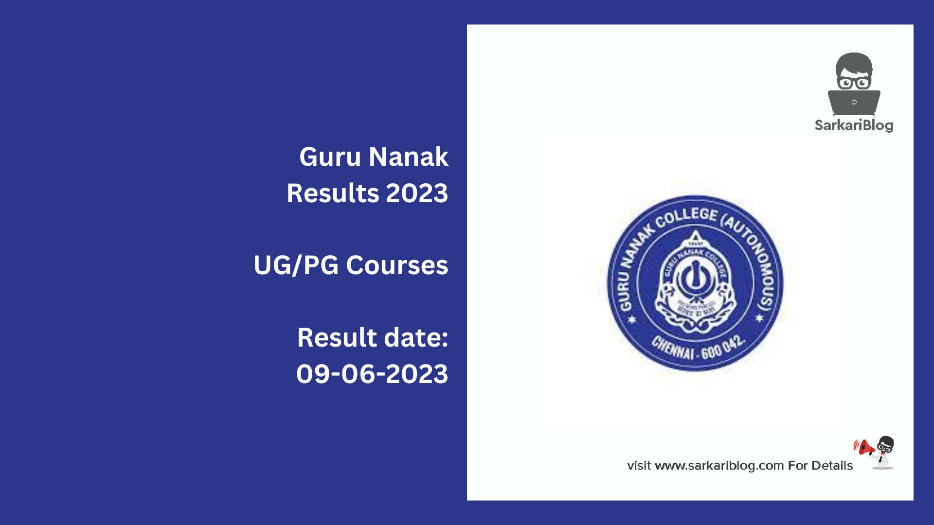Guru Nanak Results 2023