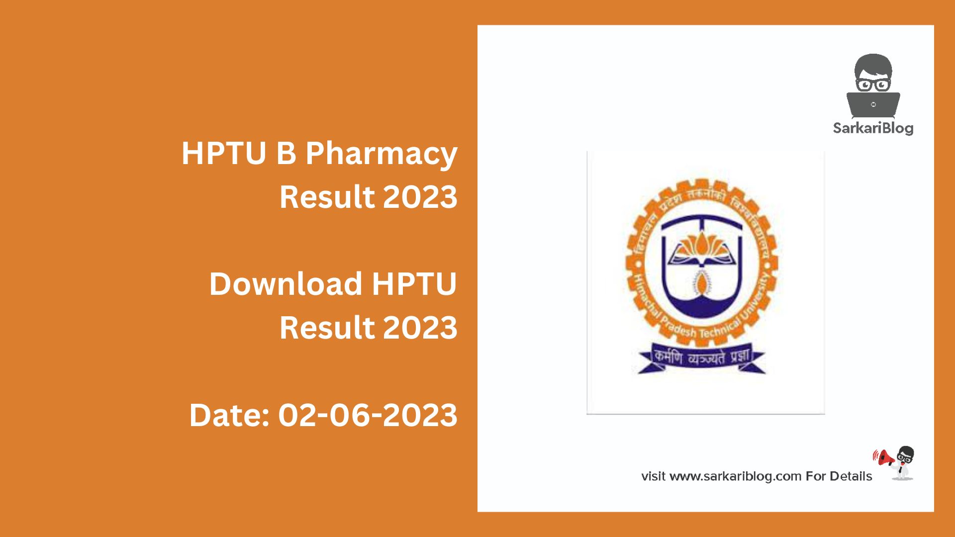 HPTU B Pharmacy Result 2023