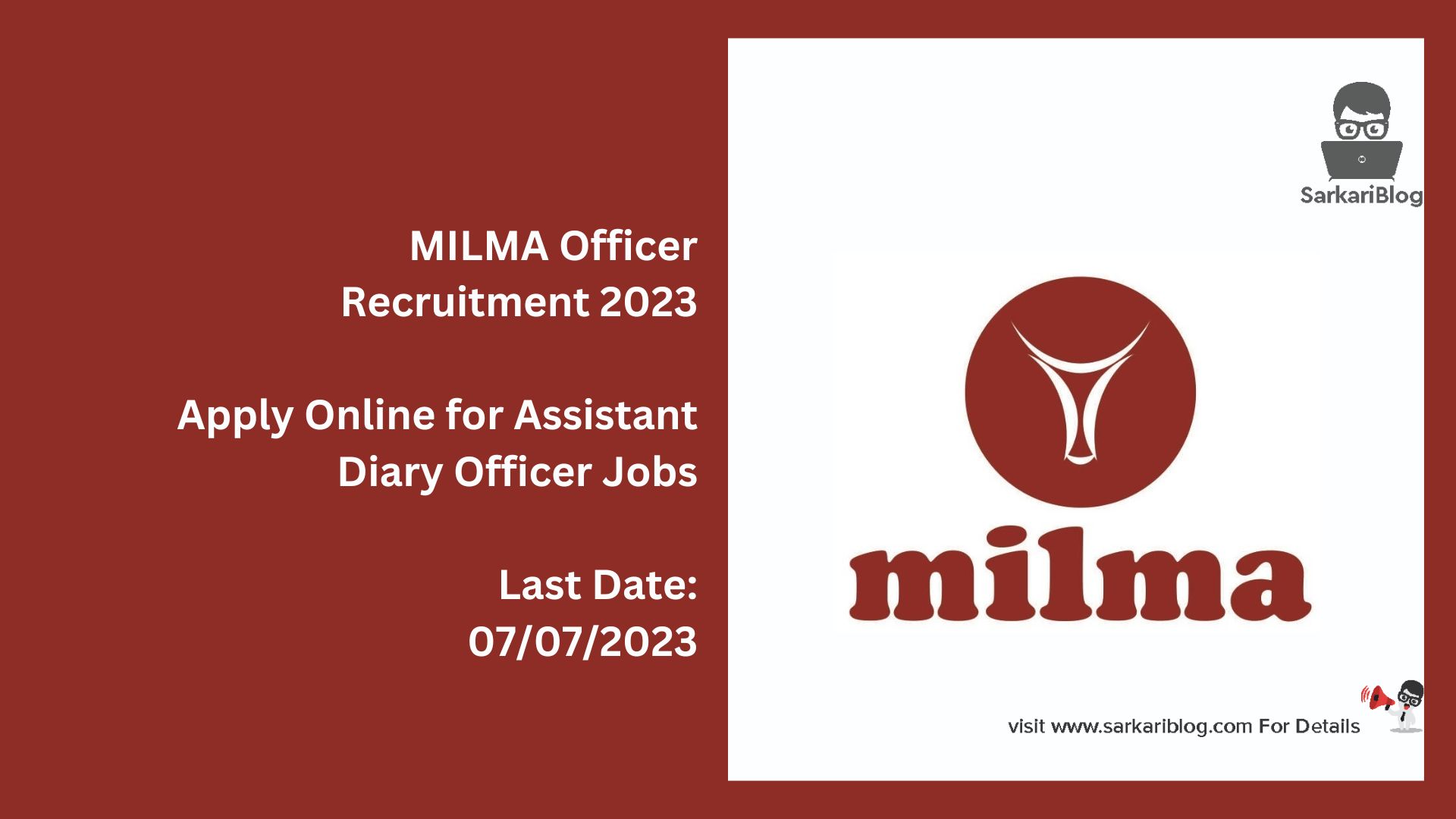 MILMA Officer Recruitment 2023