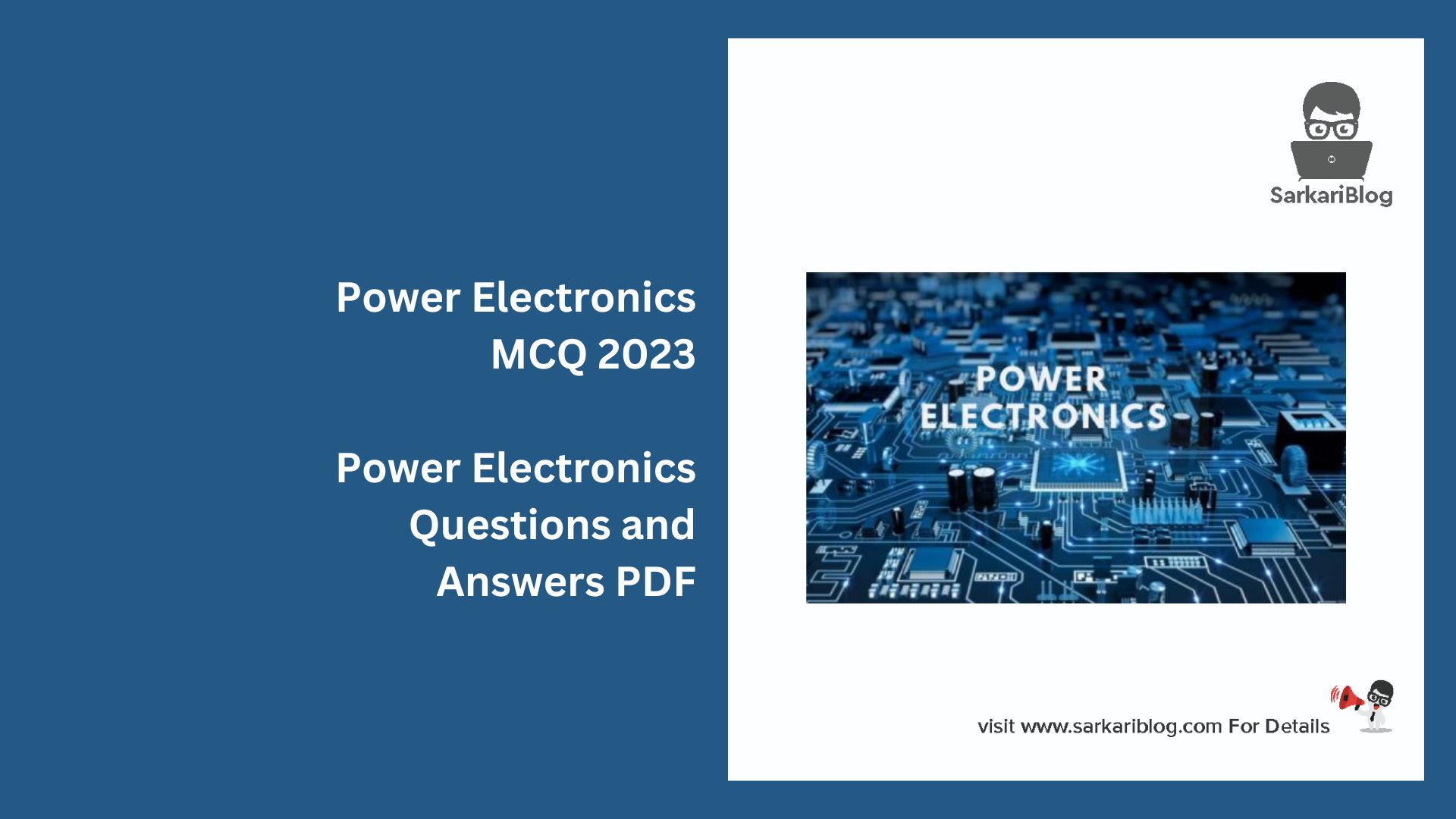 Power Electronics MCQ 2023
