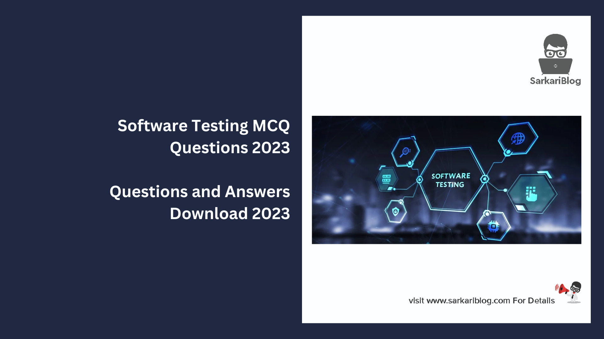 Software Testing MCQ Questions 2023