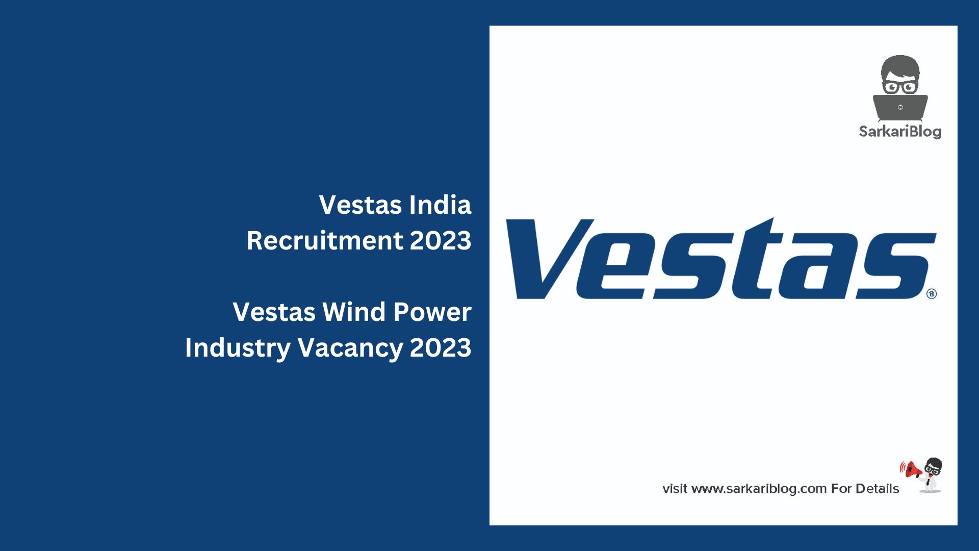 Vestas India Recruitment 2023