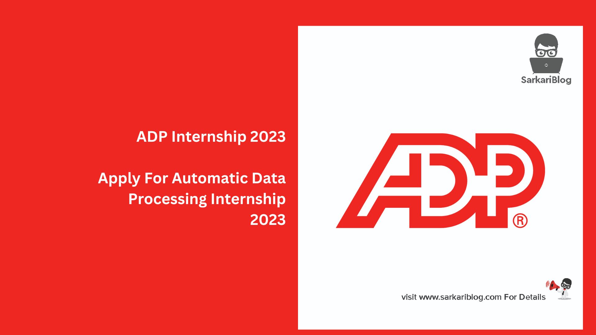 ADP Internship 2023