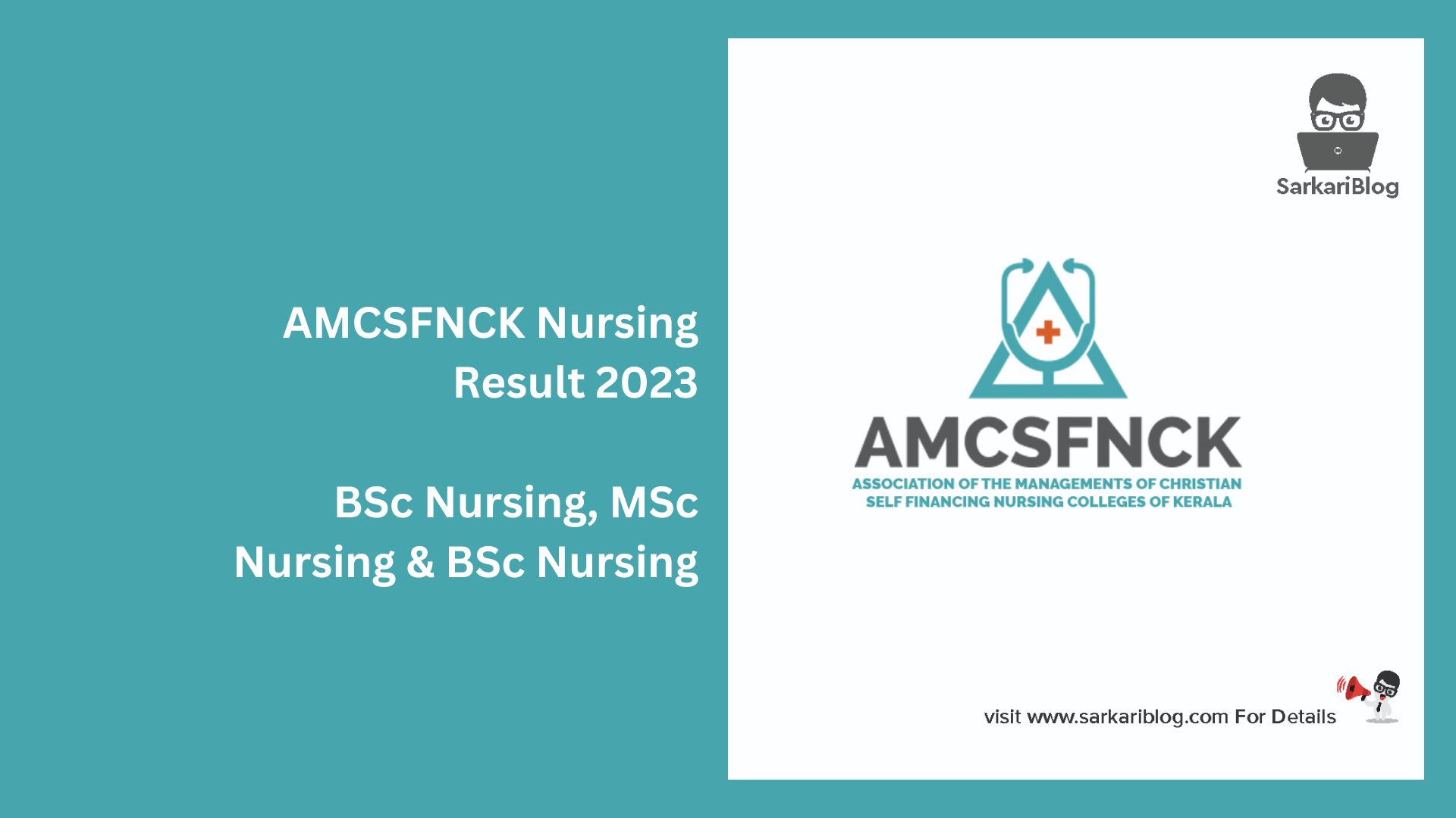 AMCSFNCK Nursing Result 2023