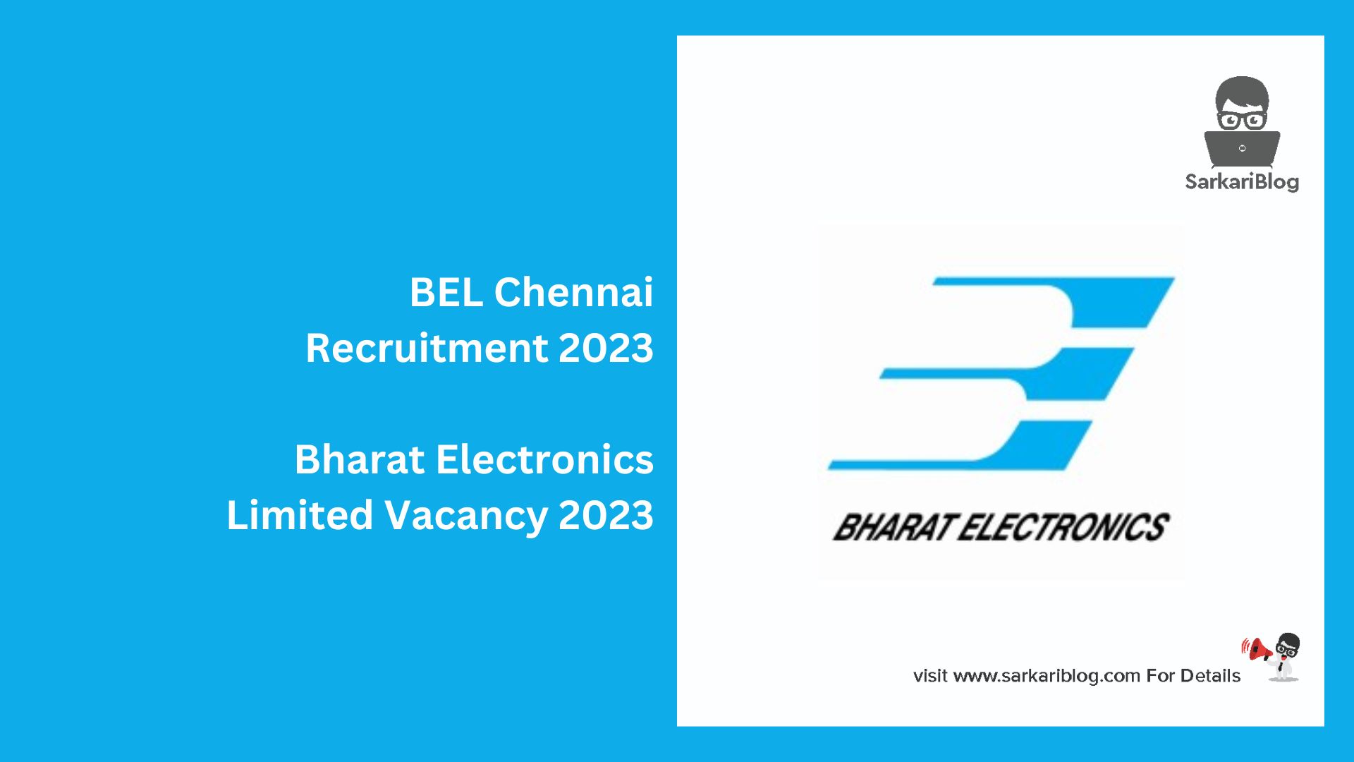 BEL Chennai Recruitment 2023