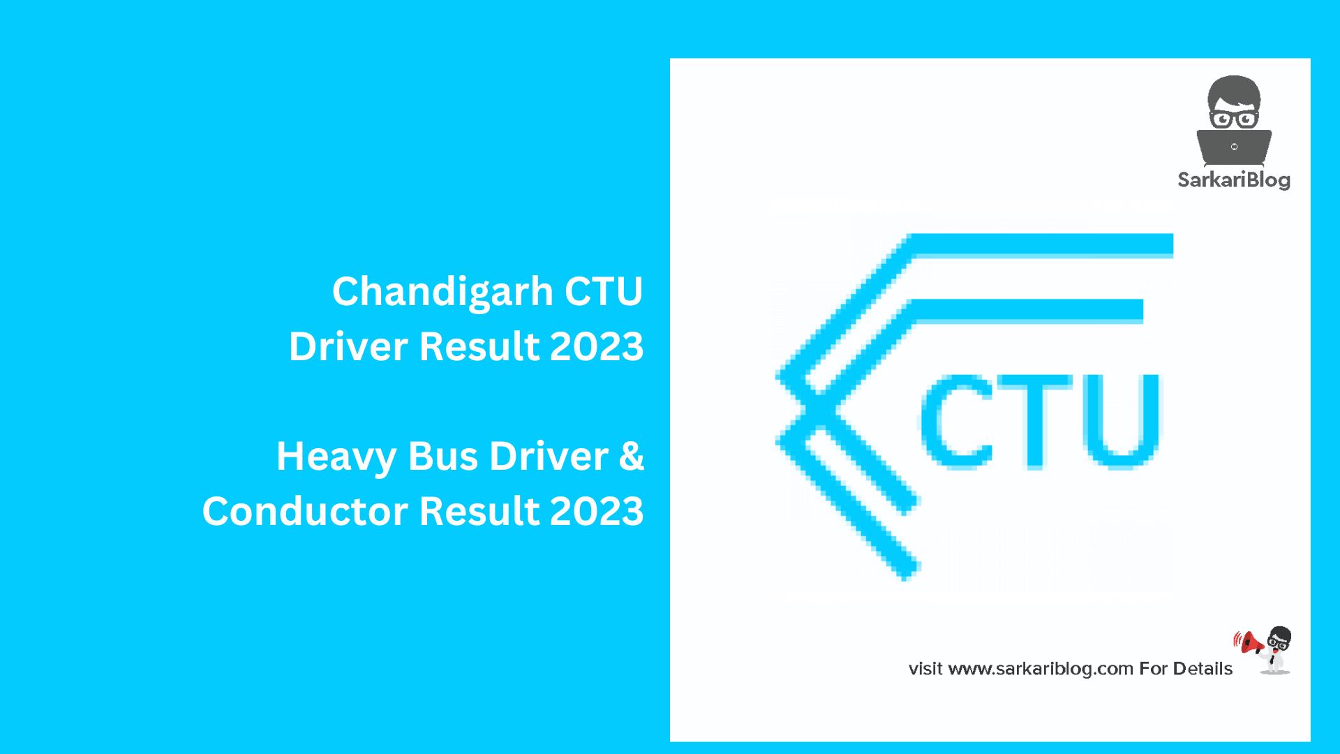 Chandigarh CTU Driver Result 2023