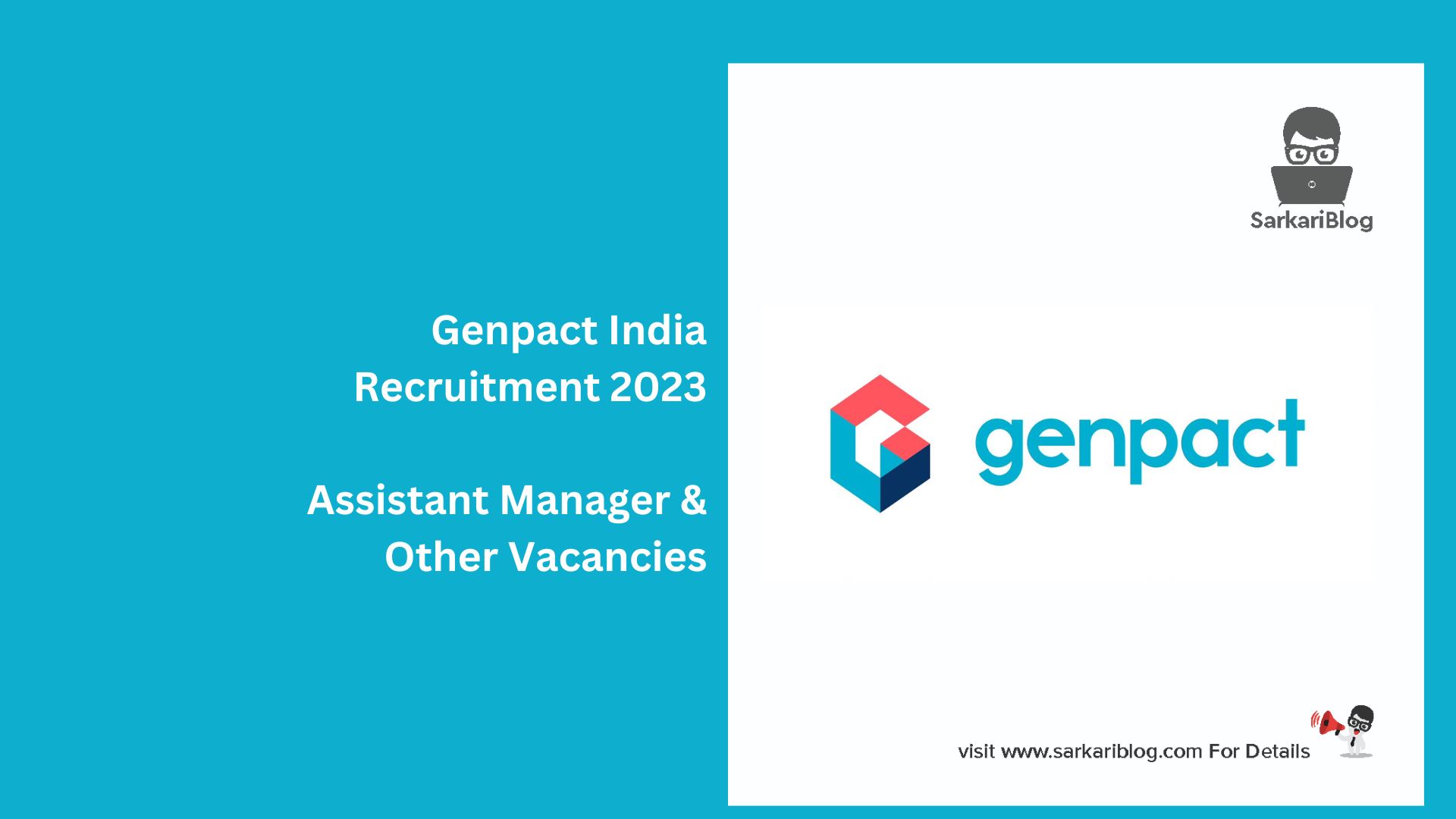 Genpact India Recruitment 2023