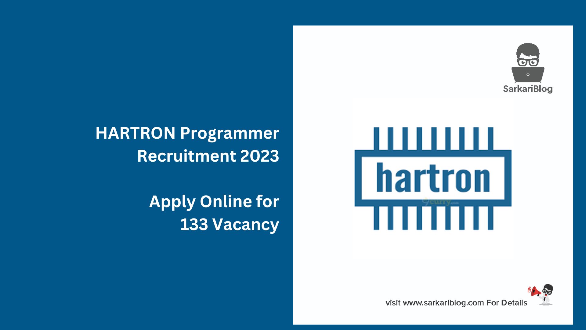 HARTRON Programmer Recruitment 2023