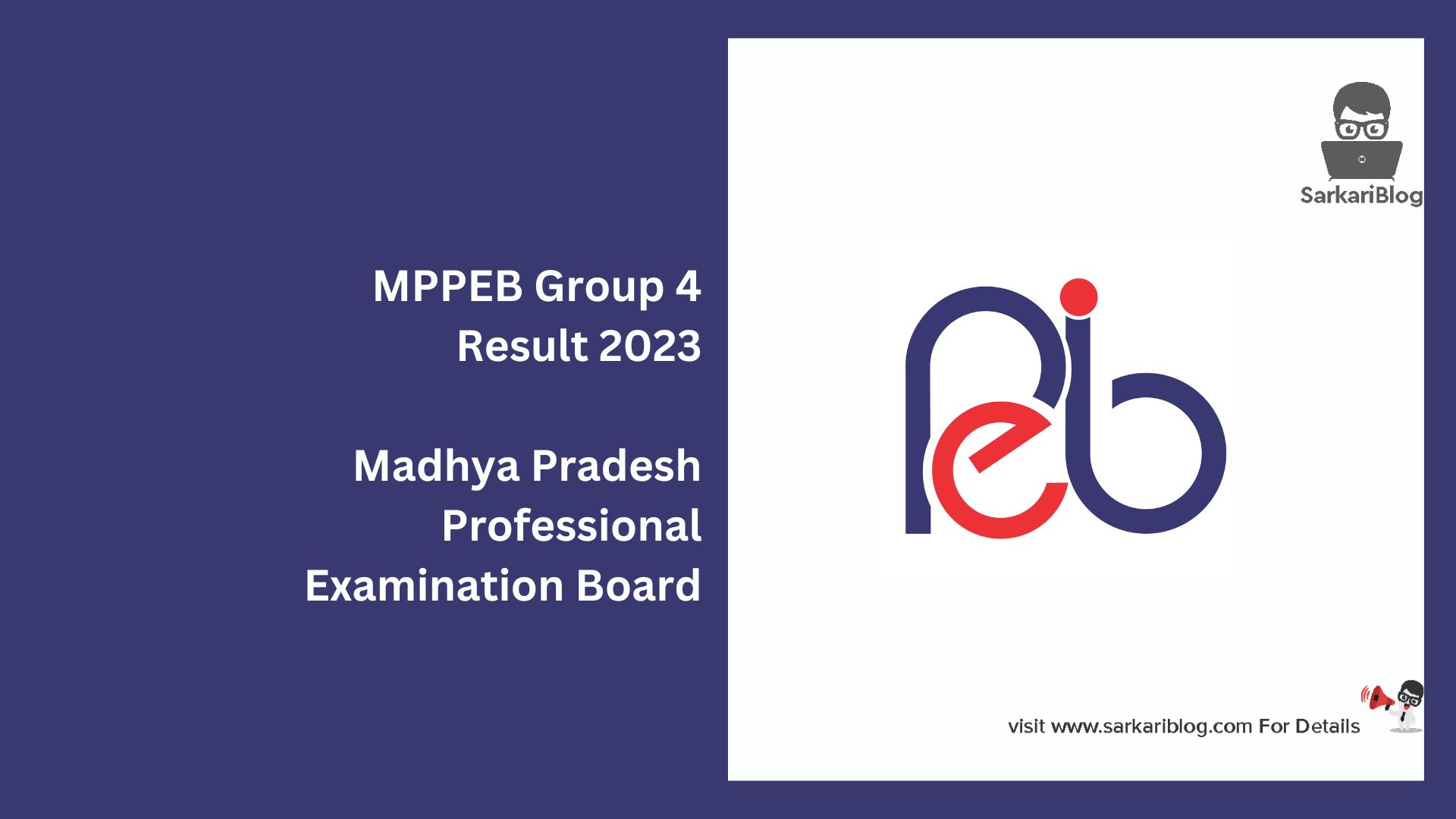 MPPEB Group 4 Result 2023