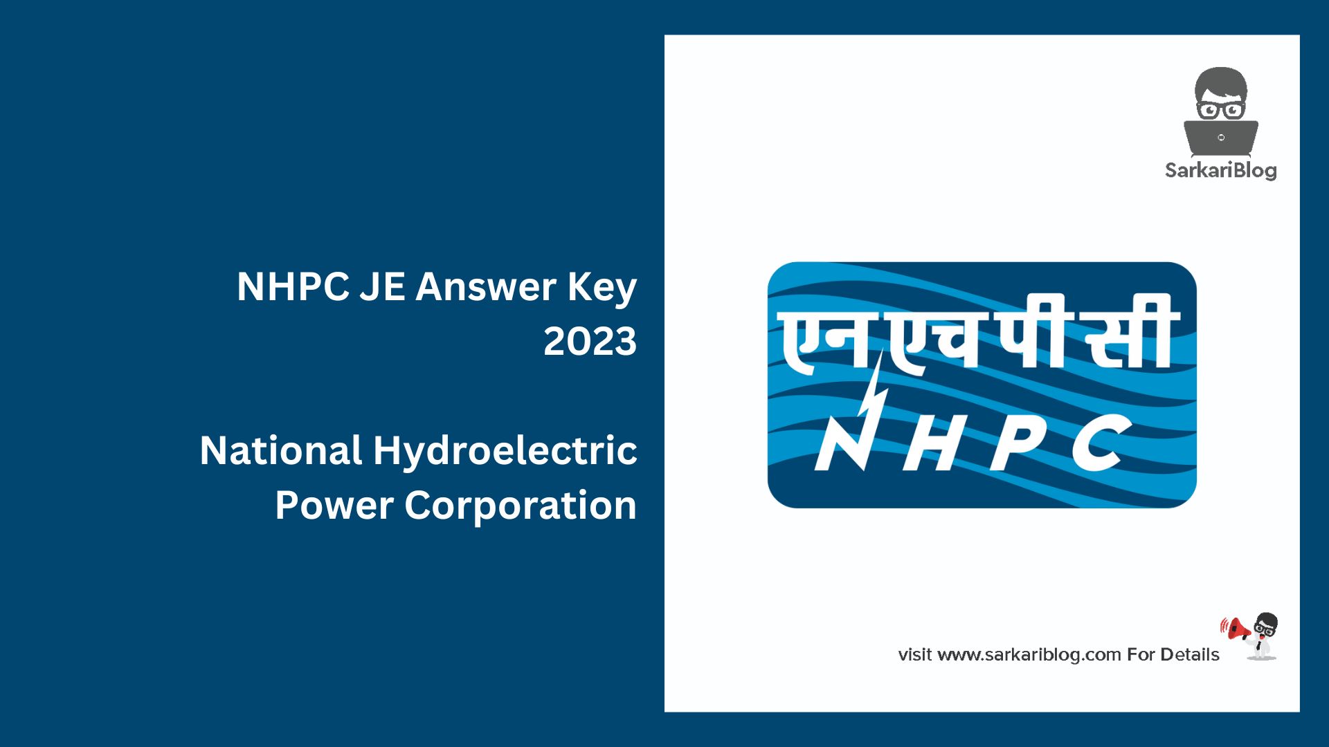 NHPC JE Answer Key 2023