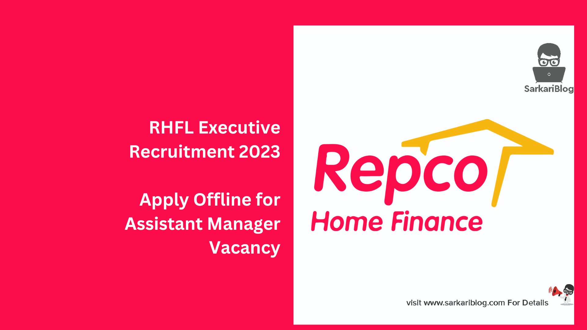 RHFL Executive Recruitment 2023