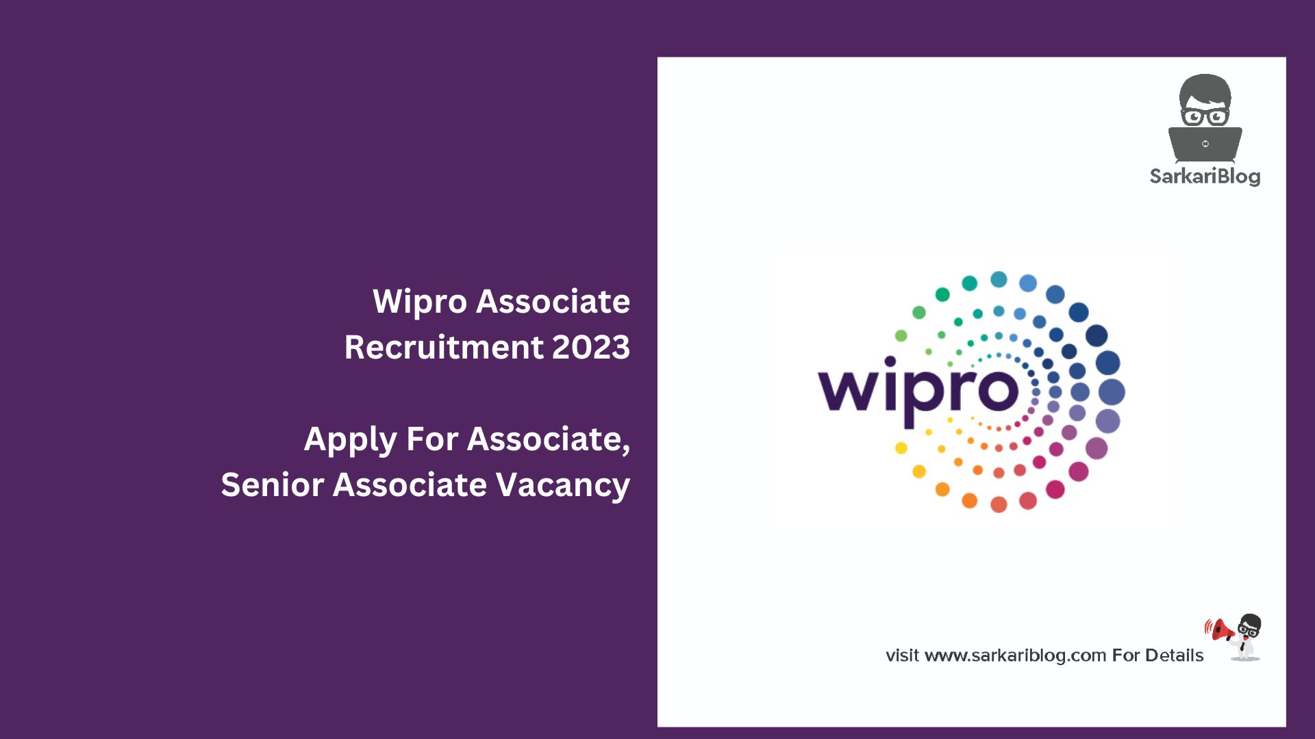 Wipro Associate Recruitment 2023