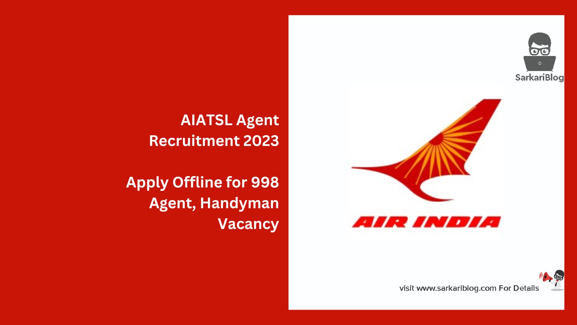 AIATSL Agent Recruitment 2023