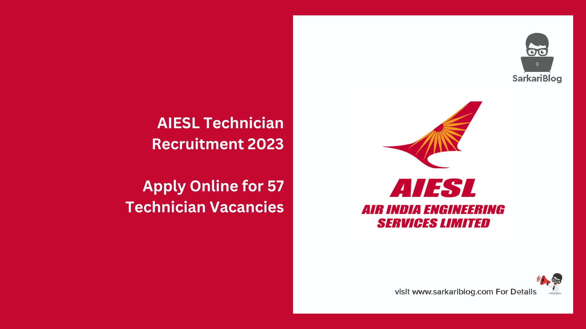 AIESL Technician Recruitment 2023
