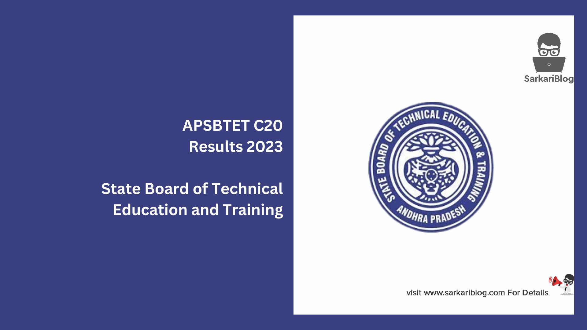 APSBTET C20 Results 2023