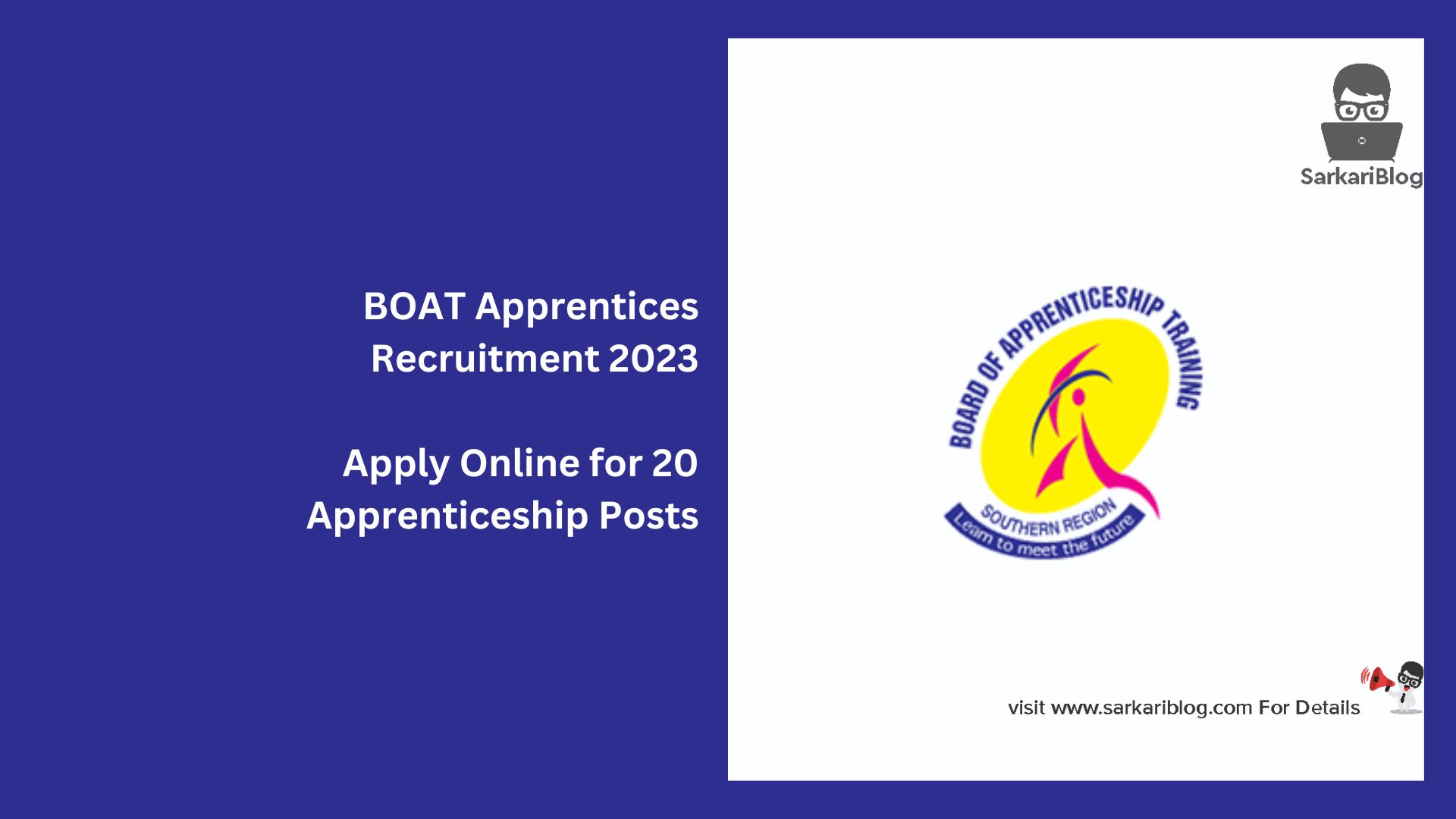 BOAT Apprentices Recruitment 2023