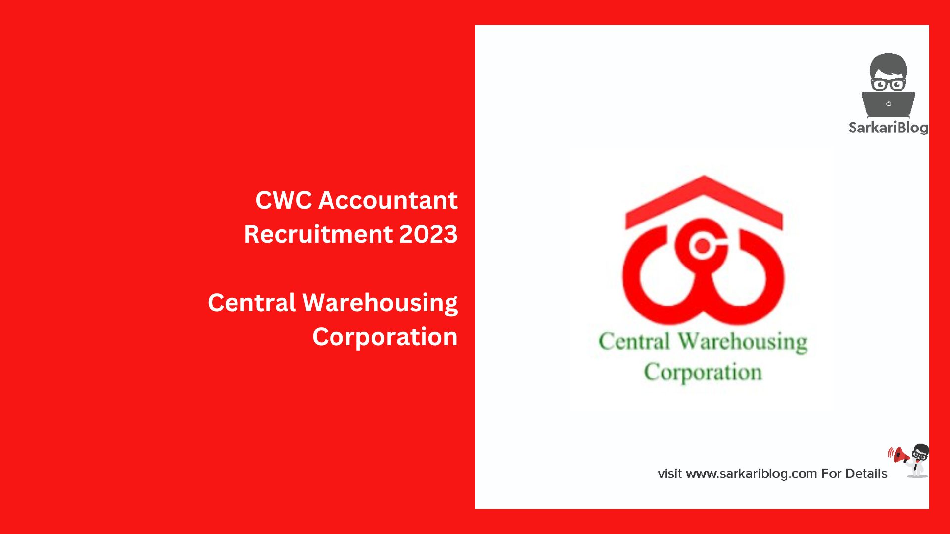 CWC Accountant Recruitment 2023