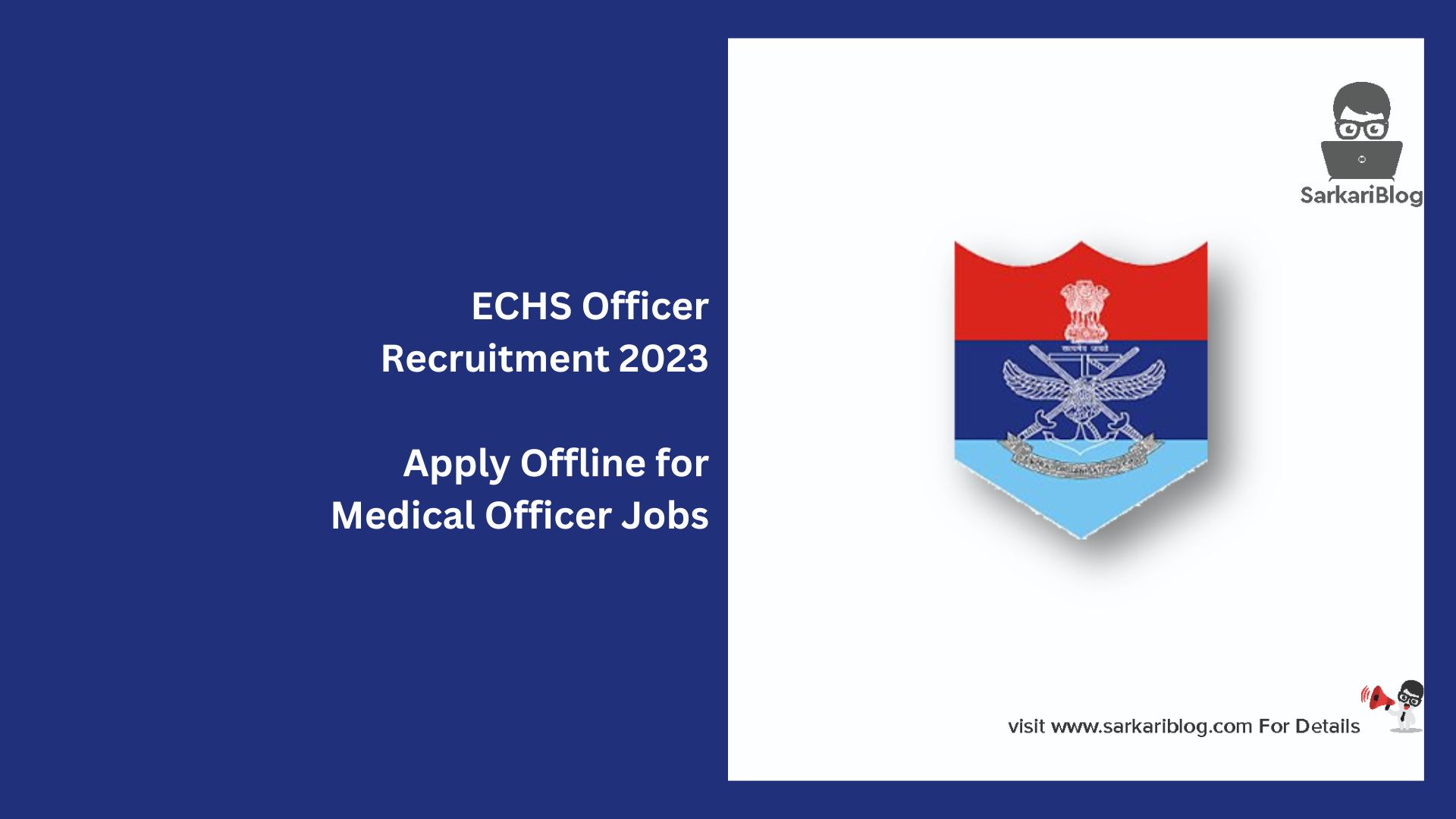 ECHS Officer Recruitment 2023
