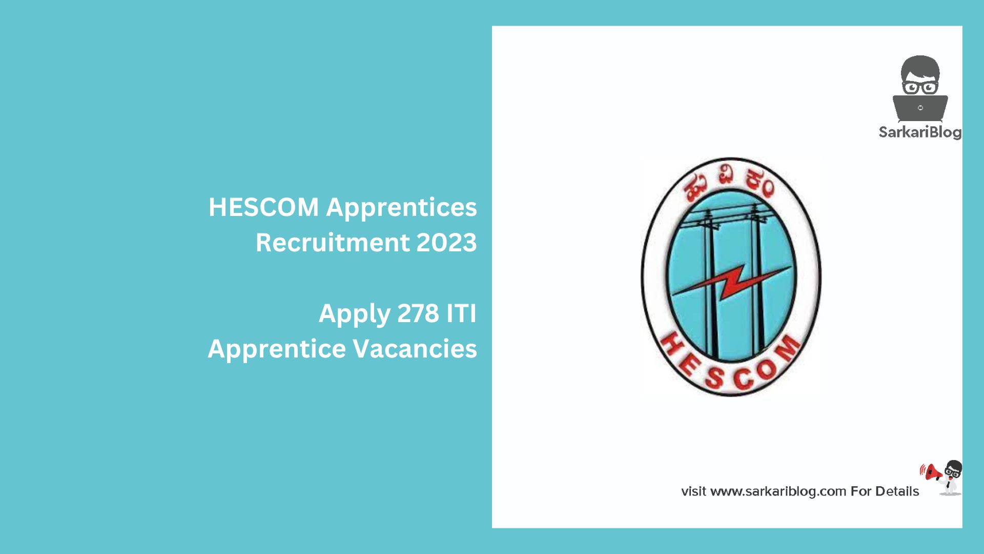 HESCOM Apprentices Recruitment 2023