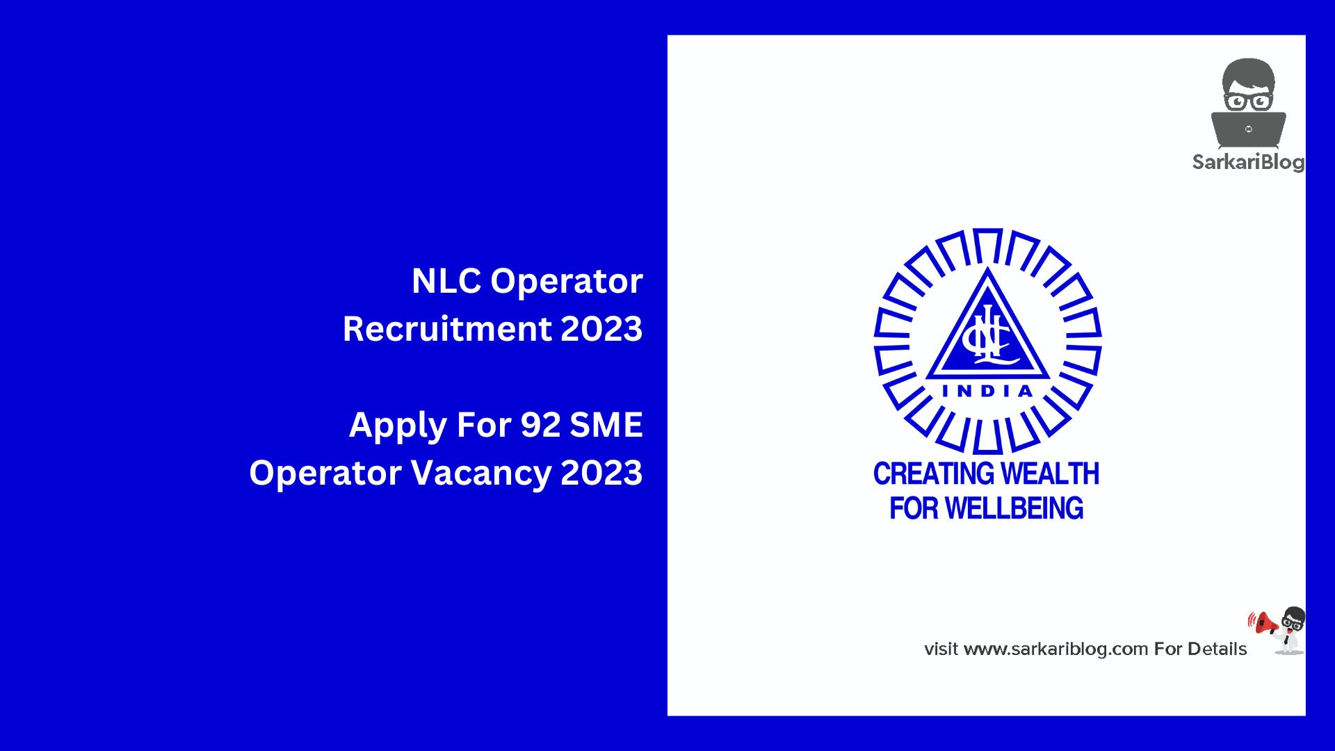 NLC Operator Recruitment 2023